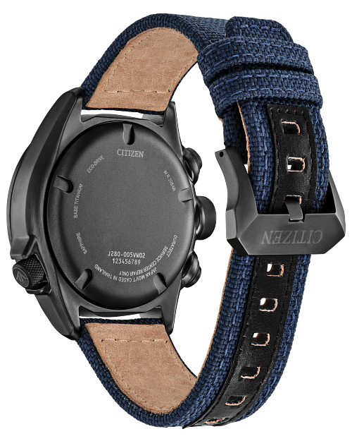 Promaster Altichron Blue Dial Nylon Strap BN4065 07L CITIZEN